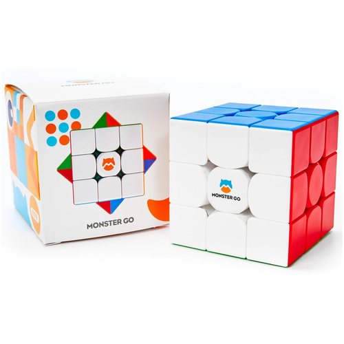 фото Кубик рубика gan monster go 3x3 edu magnetic, color gan cube