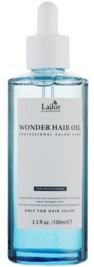 Масло для восстановления блеска волос Lador Wonder Hair Oil увлажняющее, 100 мл