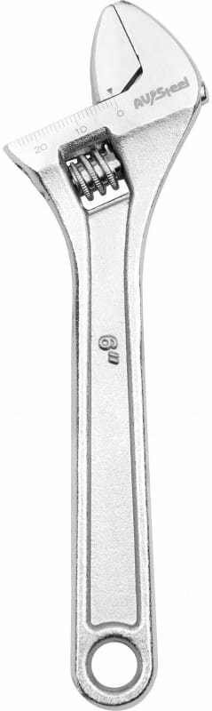 Разводной ключ AV Steel евро-тип 150 мм AV-321406 - фотография № 1