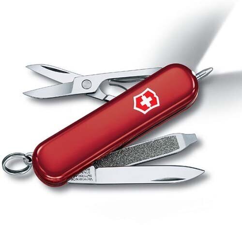 Нож-брелок Signature Lite красный Victorinox 0.6226 GS