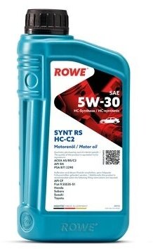 HC-синтетическое моторное масло ROWE Hightec Synt RS SAE 5W-30 HC-C2, 1 л