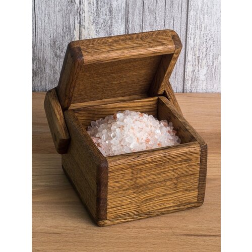 Коробочка из светлого дуба для хранения Кубик 3561₽