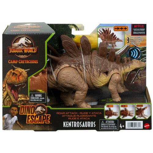 Фигурка динозавра Mattel Jurassic World Кентрозавр, Рычащий, GWD06_HCL93