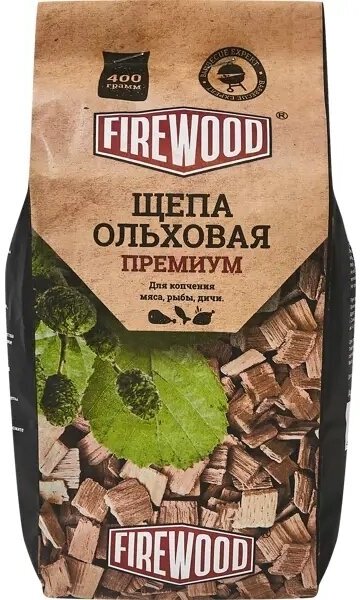 Щепа для коптильни 0.2 кг, ольха, Firewood, 110501. 376797 - фотография № 4