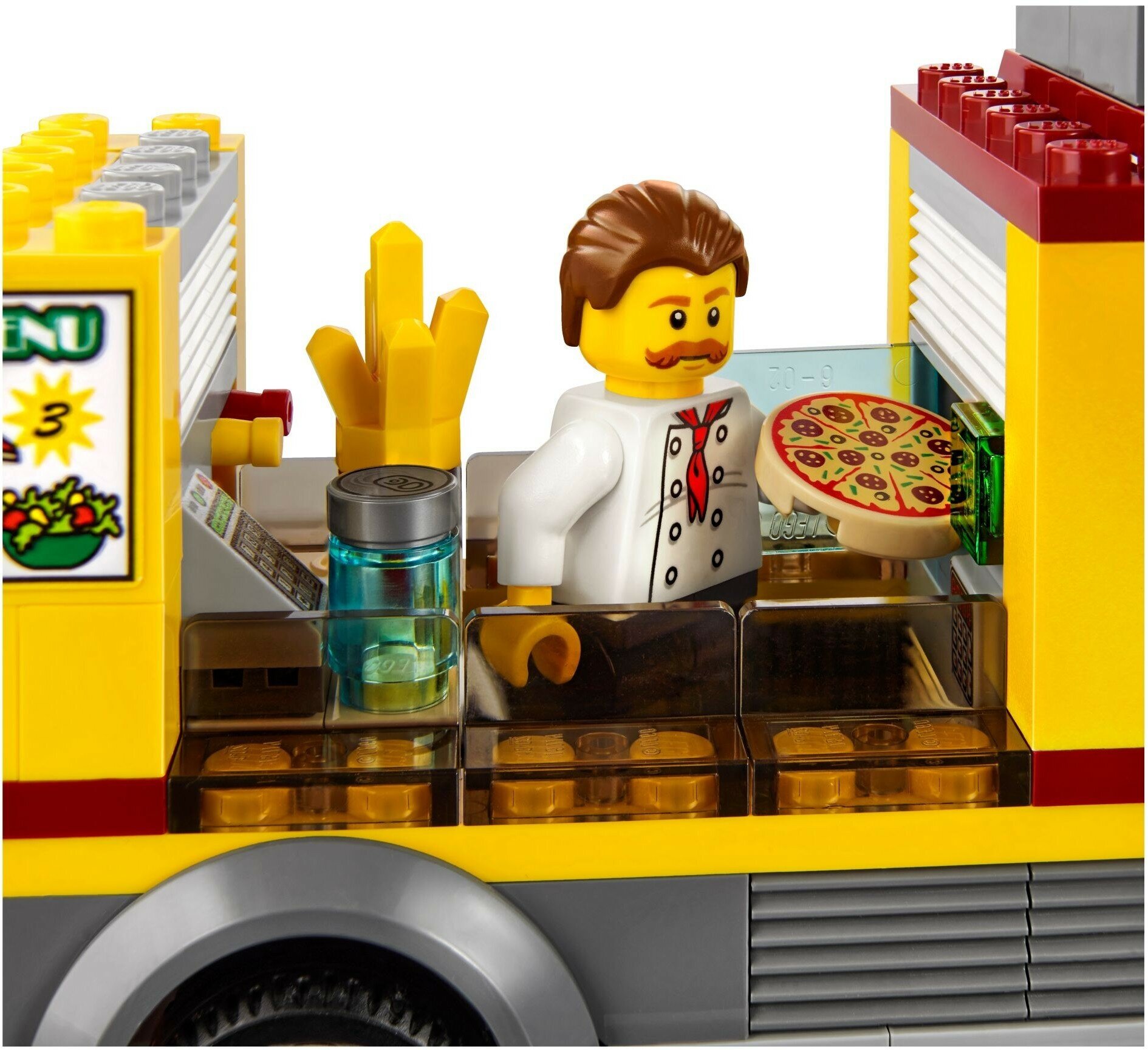 LEGO City Фургон-пиццерия - фото №14