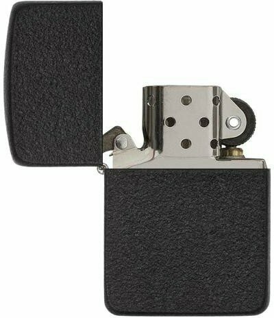 Зажигалка ZIPPO 1941 Replica, латунь с покрытием Black Crackle, черный, матовая, 38x13x57 мм