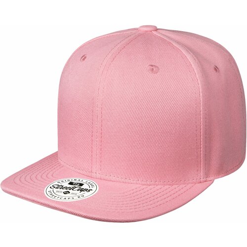 Бейсболка снэпбэк Street caps, размер 56/60, розовый