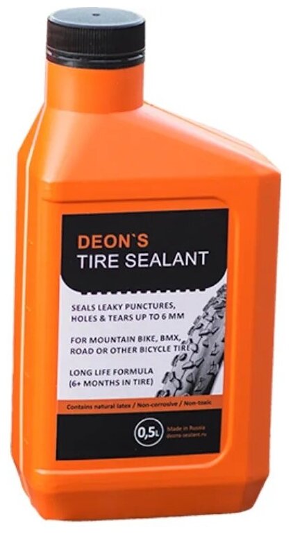 Бескамерный герметик Deon`s Tire Sealant (для покрышек велосипеда) 500ml