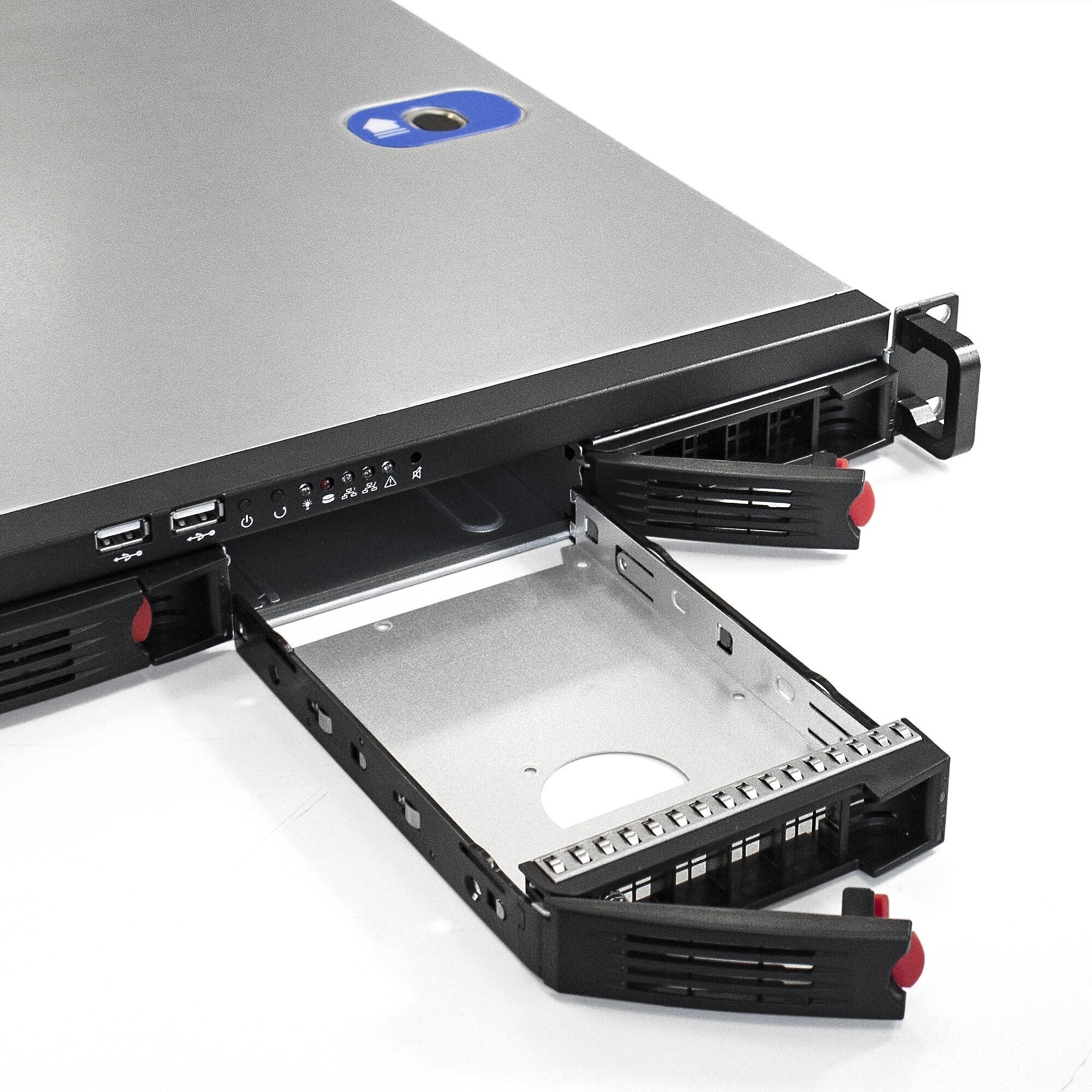 Корпус серверный 1U Exegate 19", eATX, 4*3.5" HS, 2*2.5", БП 450W, 2*USB 2.0 - фото №13