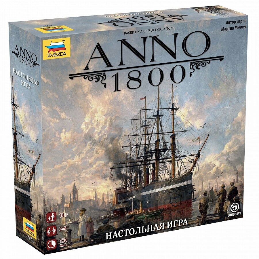 Настольная игра ZVEZDA Игра Anno 1800