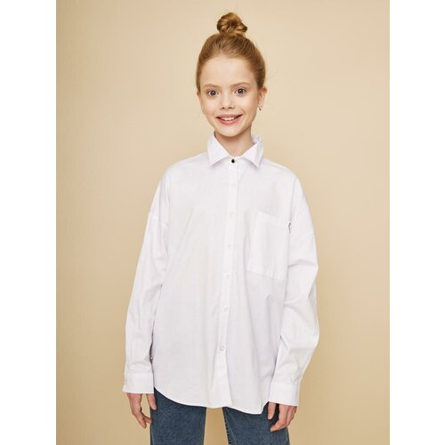 Блуза L'addobbo, размер 158, белый