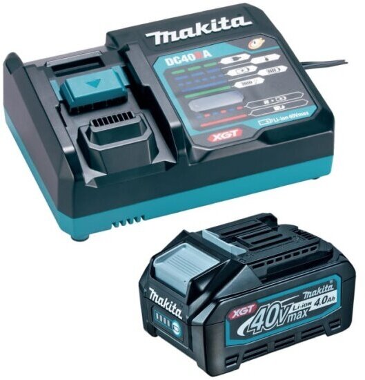 Аккумулятор Makita BL4040 + зарядное устройство DC40RA XGT