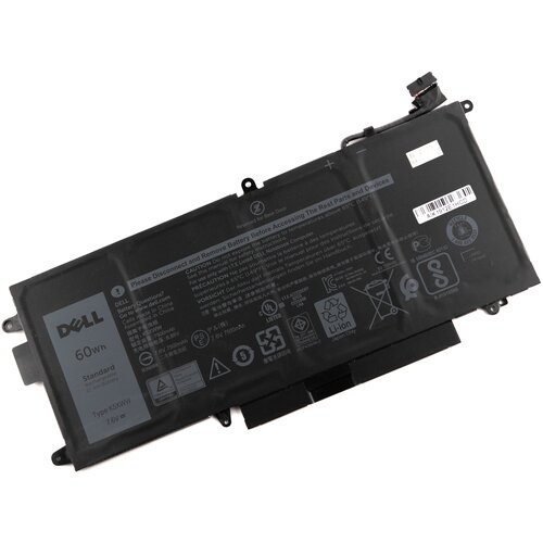 Аккумулятор для Dell Latitude 12 5289 E5289 (7.6V 7500mAh) ORG p/n: K5XWW аккумулятор для dell latitude 3410 org 15v 3360mah p n h5ckd