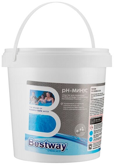 Регулятор pH-минус BestWay Chemicals 500g B1909208