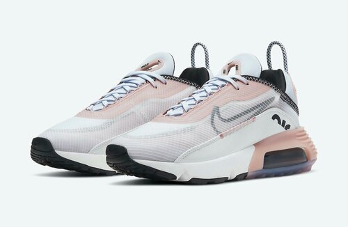 Кроссовки NIKE Air Max, демисезон/лето, натуральная кожа, размер 8.5 US, мультиколор