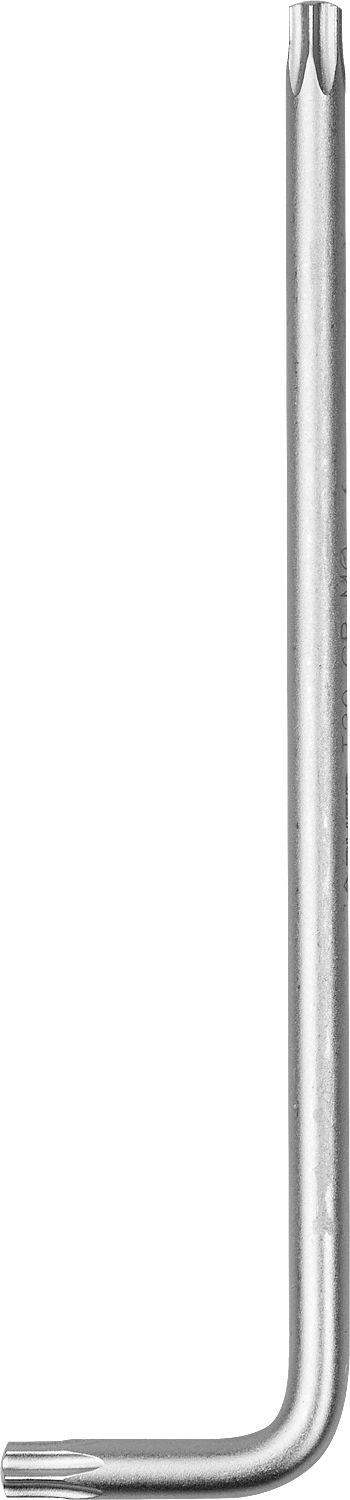 Ключ ЗУБР ″эксперт″ имбусовый длинный, Cr-Mo, сатинированное покрытие, TORX 15 - фотография № 4