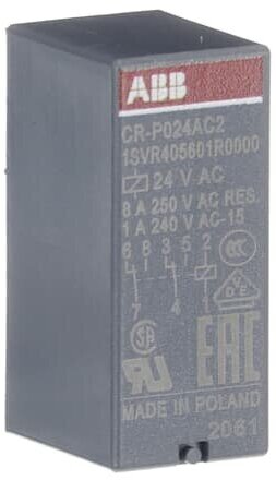 Промежуточное реле ABB 1SVR405601R0000