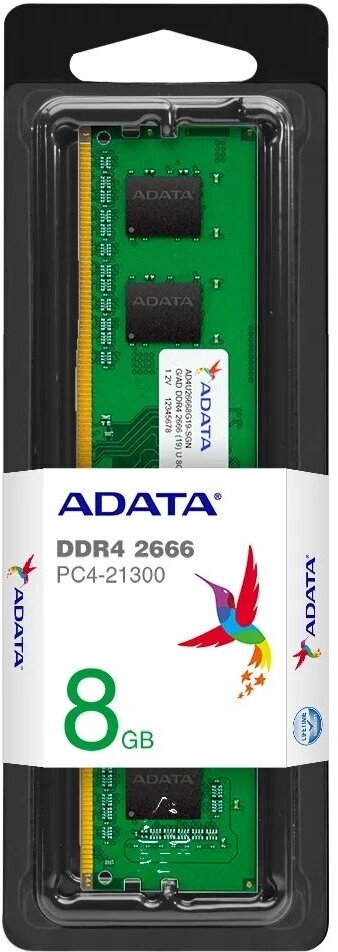 Память оперативная DDR4 A-Data 8GB PC21300 (AD4U26668G19-SGN) - фото №6