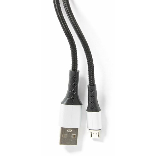 Кабель micro USB Mi-Digit M336, в нейлоновой оплетке, усиленное соединение кабеля с коннектором,