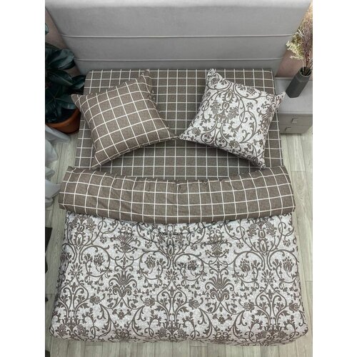 бежевый, коричневый