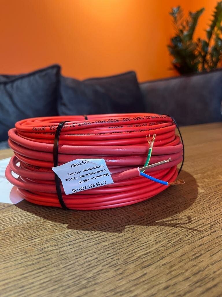 Греющий кабель, СТН, КС-1500 83м, 10 м2, длина кабеля 83 м - фотография № 17