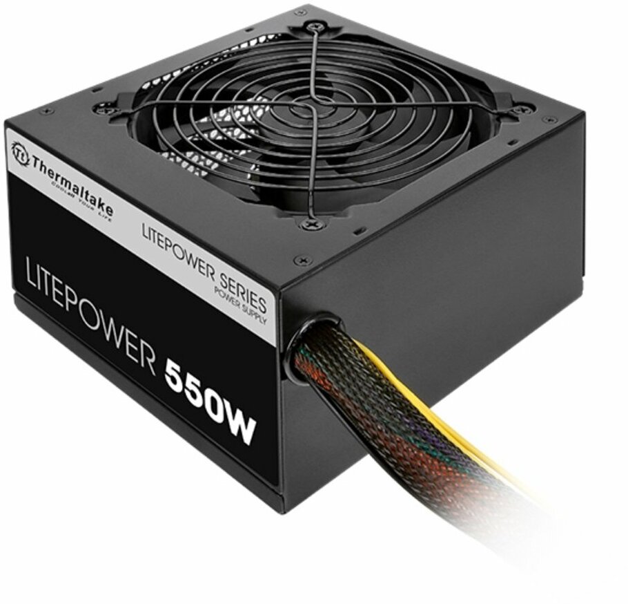 Блок питания Thermaltake Litepower 550W черный - фото №6