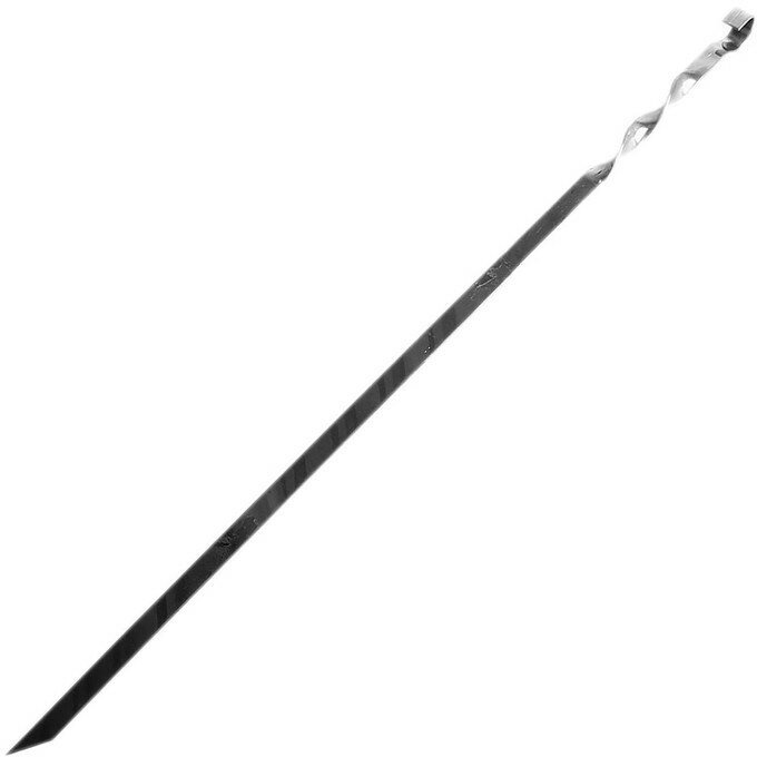 Шампур прямой, толщина 1,5 мм, р. 45 × 1 см