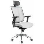 Эргономичное кресло Falto Promax сетка серый - изображение