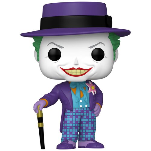 Фигурка Funko POP! Batman 1989 Joker w/Hat 10 (Exc) (425) фигурка funko pop batman 1989 joker 47709 9 5 см