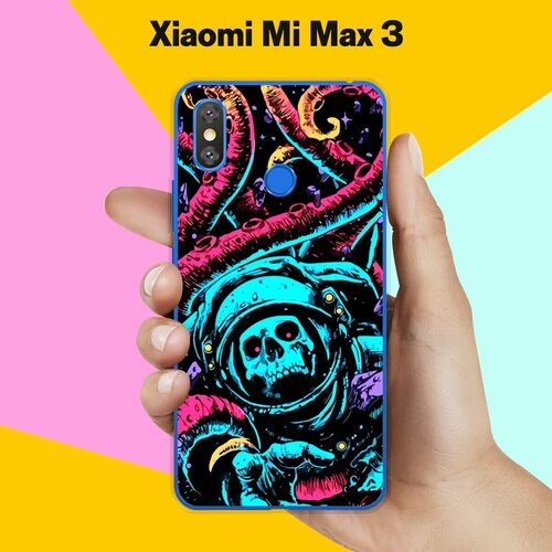 Силиконовый чехол на Xiaomi Mi Max 3 Череп 10 / для Сяоми Ми Макс 3
