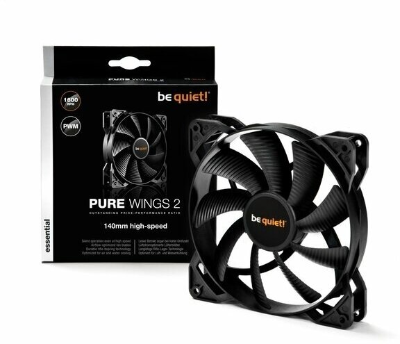 Вентилятор для корпуса Be quiet PURE WINGS 2 140mm PWM High-Speed (BL083)