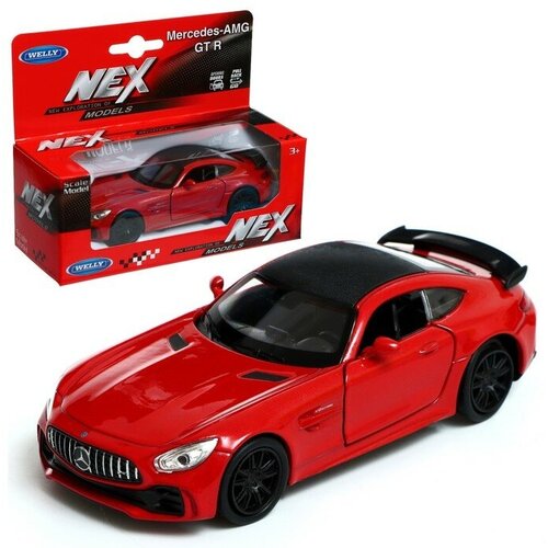 Модель машины Mercedes-Benz AMG GT R, масштаб 1:38, микс игрушечные машинки и техника welly 43747 велли модель машины 1 38 mercedes benz amg gt r