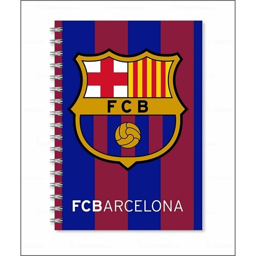 Тетрадь футбольный клуб Барселона - Barcelona № 7 барса больше чем клуб