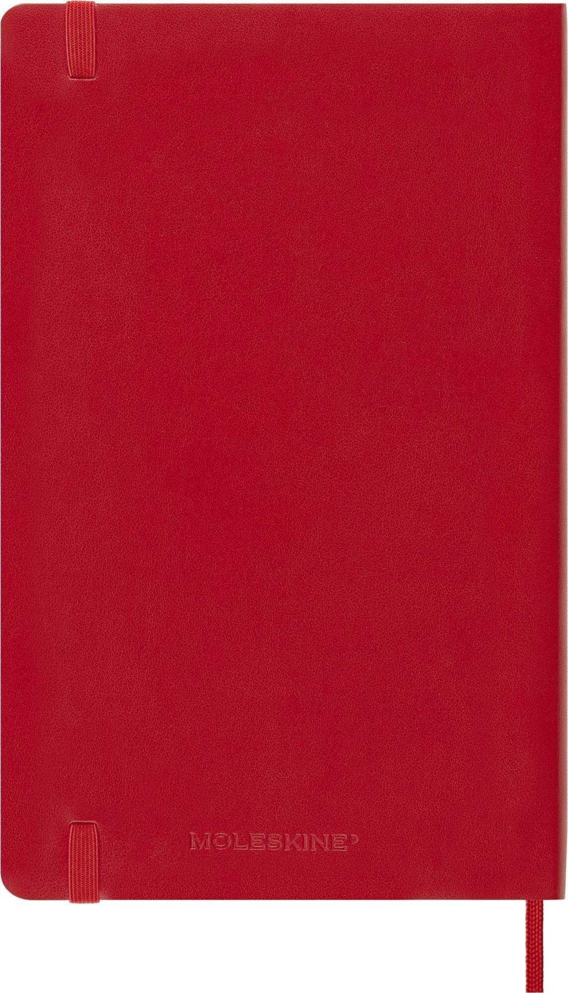 Блокнот Moleskine CLASSIC SOFT Large 130х210мм 192стр. клетка мягкая обложка зеленый 8 шт./кор. - фото №7