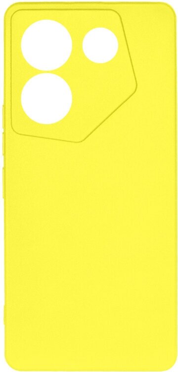 Силиконовый чехол для Tecno Camon 20 Pro (5G) DF tCase-25 (yellow)