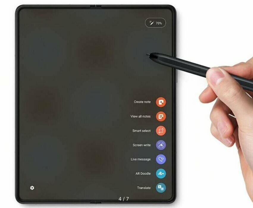 Стилус-перо-ручка Touch S-Pen F9260/F9360 дляартфона Samsung Galaxy Z Fold3/Samsung Galaxy Z Fold 4