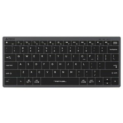 Клавиатура A4Tech Fstyler FX51 серый USB slim Multimedia 246300₽