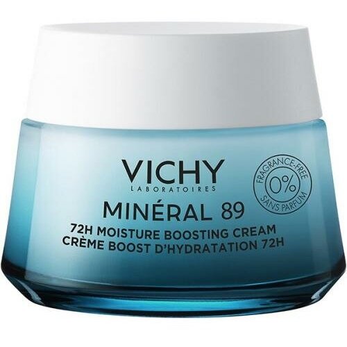 Крем увлажняющий Vichy Mineral 89 72 часа для сухой кожи, 50 мл крем для лица 48 часов для очень сухой кожи novosvit aqua bank интенсивный увлажняющий 50 мл
