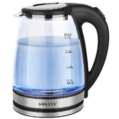 Прозрачный электрочайник с подсветкой от GadFamily 195000₽