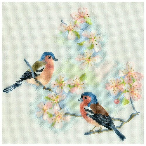 набор для вышивания chaffinches Набор для вышивания DERWENTWATER DESIGNS Chaffinches & Blossoms, арт. BB02