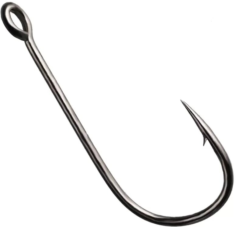 Одинарный крючок Crazy Fish Micro jig hook №4 10 шт.