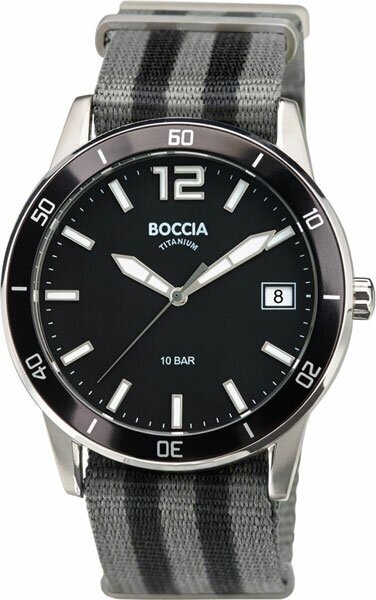 Наручные часы BOCCIA, черный