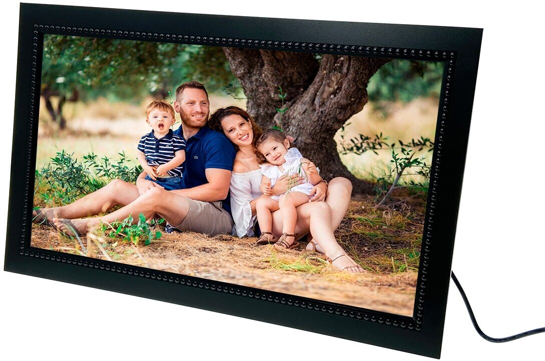 Цифровая фото рамка Espada Photo Frame 15" E-15WF black, 16 Gb, Wi-Fi Cloud