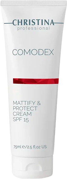 CHRISTINA Крем матирующий защитный SPF 15 / Mattify & Protect Cream Comodex 75 мл
