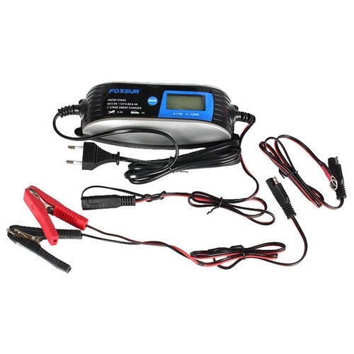 Устройство зарядное FOXSUR 12V4А 6V08A 220V 377800₽