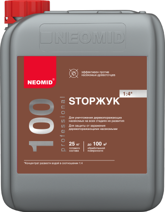 Пропитки Антисептик NEOMID 100 STOPЖУК 1 л концентрат 1:4