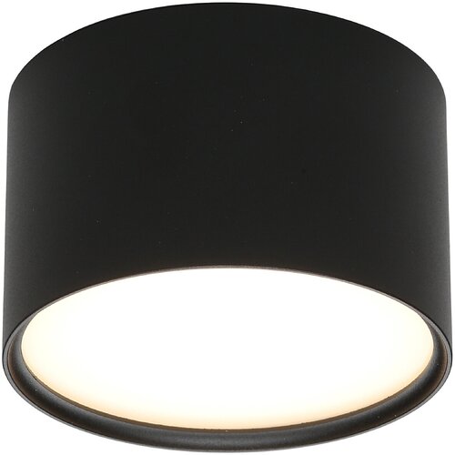 Накладной светильник Omnilux Abano OML-103319-06, LED, 6Вт, кол-во ламп:1шт, Черный