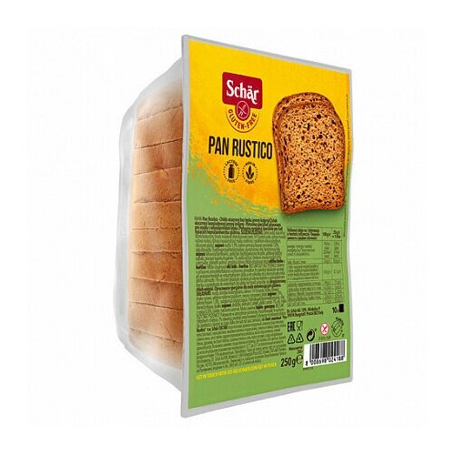 Хлеб злаковый безглютеновый DR. SСHAER Pan Rustico, 250 г - 3 шт.