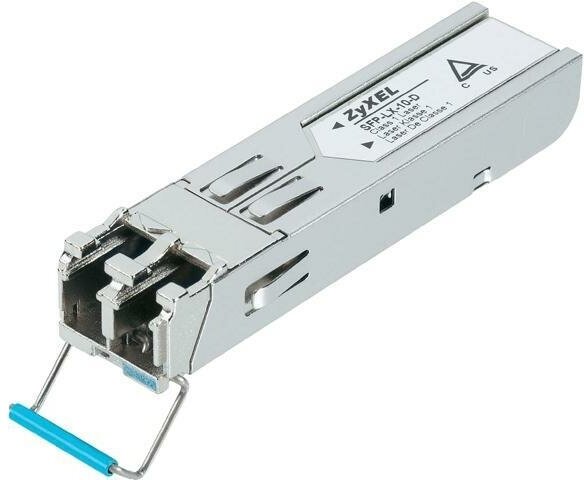 Трансивер Zyxel SFP-LX-10-D, single mode, SFP, LC, 1310nm, поддержка DDMI, 10 км (91-010-203001B)