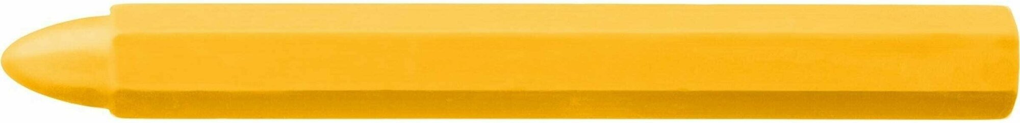 Восковые разметочные мелки Зубр 06330-5, 6 штук, желтые - фото №5